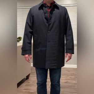 Tommy Hilfiger lined overcoat